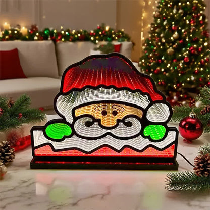 Brighthowl3D Santa Face Christmas Night Lamp