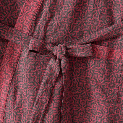 Brighthowl Christmas-inspired Cotton Gauze Kimono Robe