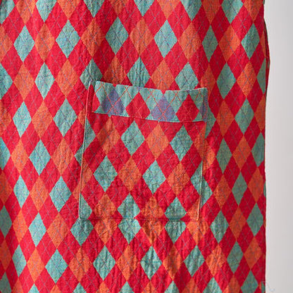 Brighthowl Classic Diamond Cotton Gauze Kimono Robe