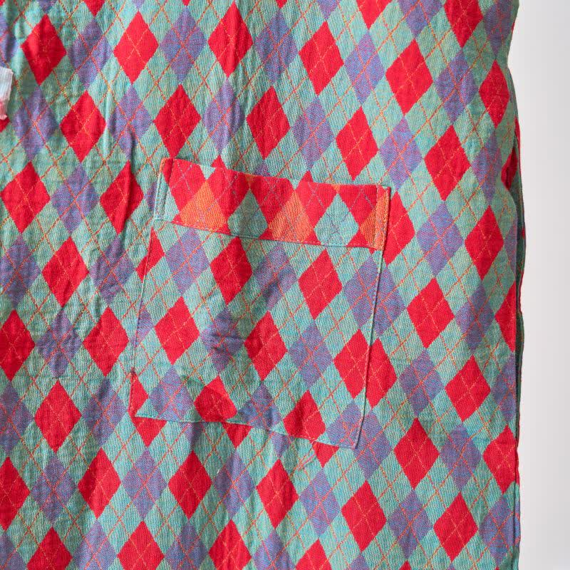 Brighthowl Classic Diamond Cotton Gauze Kimono Robe