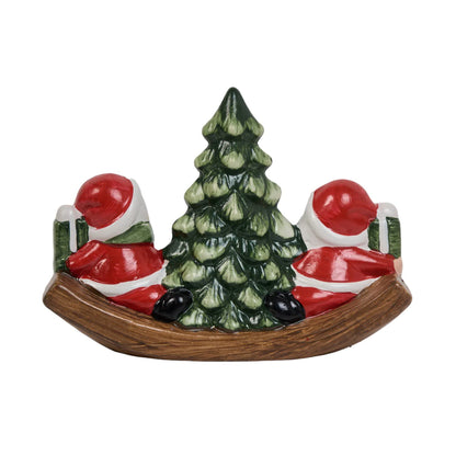 Brighthowl Lighted Christmas Tree Snowman Home Ornament