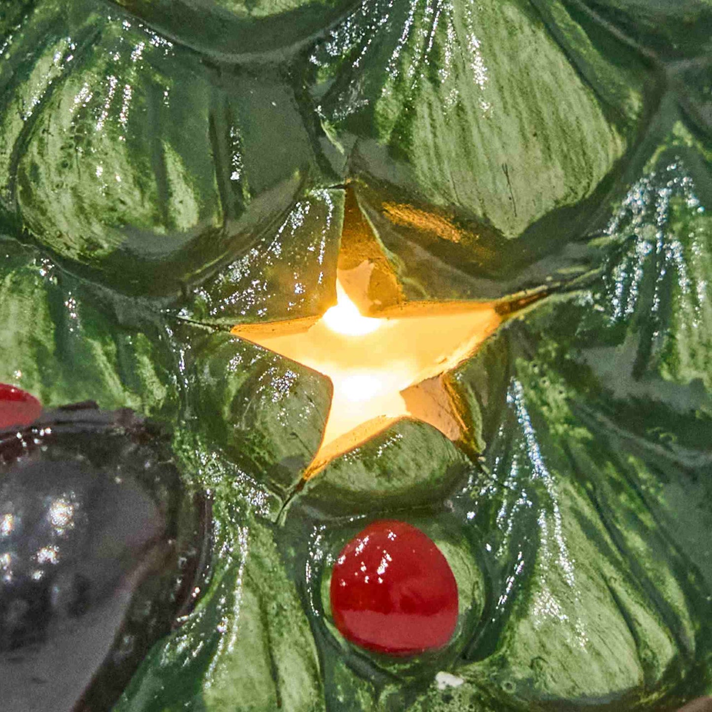 Brighthowl Lighted Christmas Tree Snowman Home Ornament