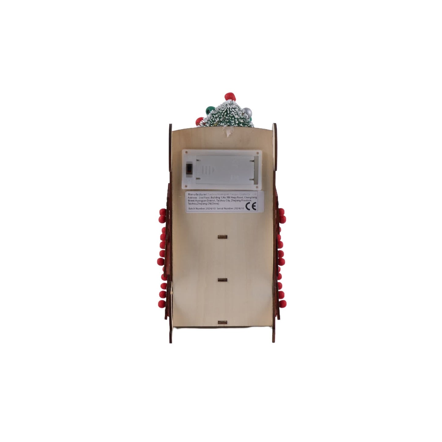 Brighthowl Christmas Countdown Advent Calendar Gift Box Decor