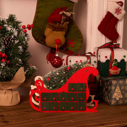 Brighthowl Christmas Countdown Advent Calendar Gift Box Decor