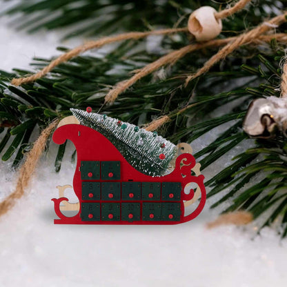 Brighthowl Christmas Countdown Advent Calendar Gift Box Decor