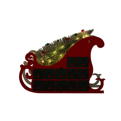 Brighthowl Christmas Countdown Advent Calendar Gift Box Decor