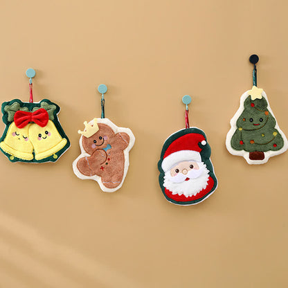 Brighthowl Christmas Hanging Kitchen & Bathroom Towels