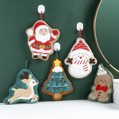 Brighthowl Christmas Ultra-Soft & Absorbent Hand Towels