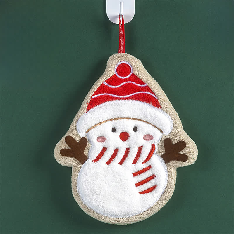 Brighthowl Christmas Ultra-Soft & Absorbent Hand Towels