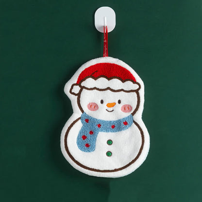 Brighthowl Christmas Cartoon Quick-Dry Hand Towels