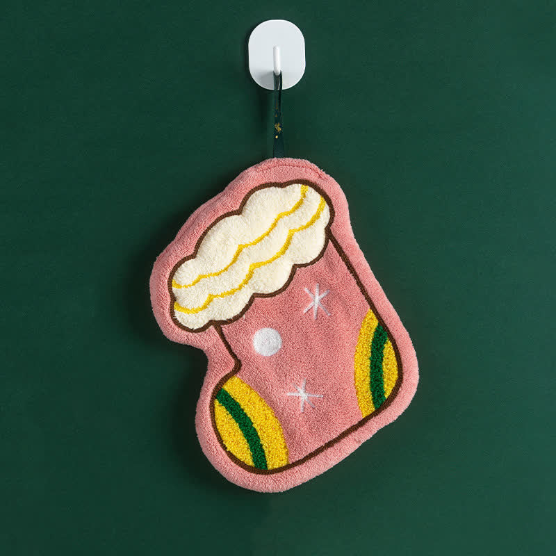 Brighthowl Christmas Cartoon Quick-Dry Hand Towels