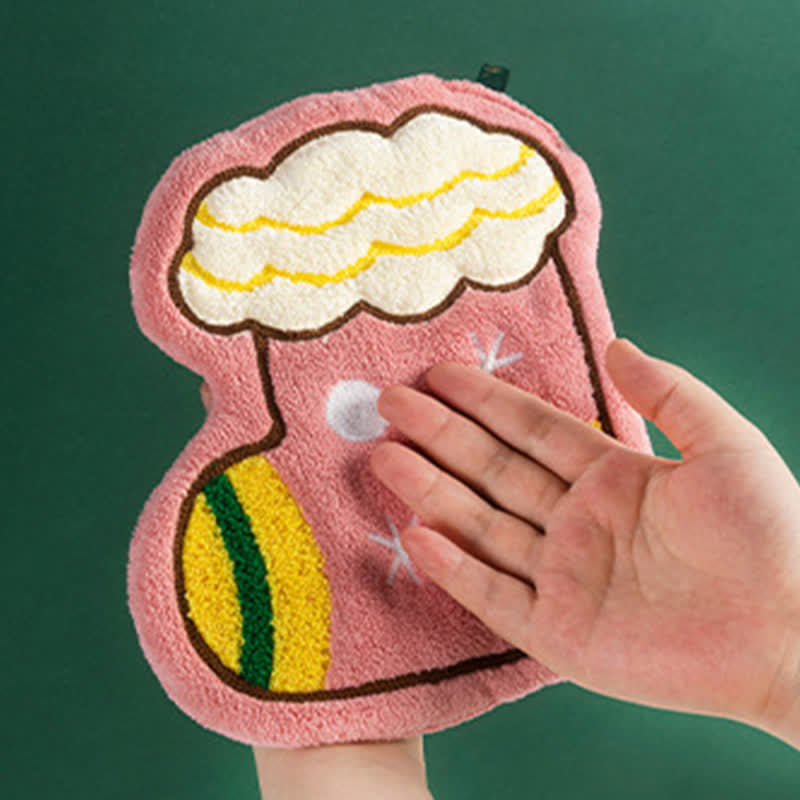 Brighthowl Christmas Cartoon Quick-Dry Hand Towels