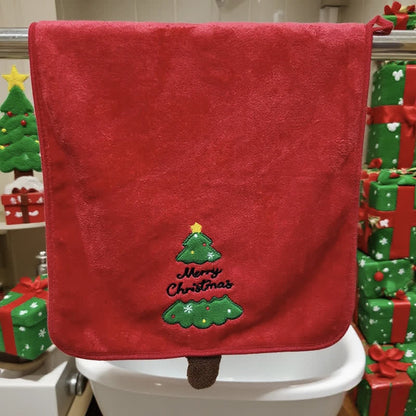 Brighthowl Christmas Holiday Gift Towels with Dangling Legs