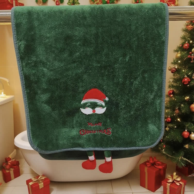 Brighthowl Christmas Holiday Gift Towels with Dangling Legs