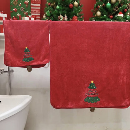 Brighthowl Christmas Holiday Gift Towels with Dangling Legs