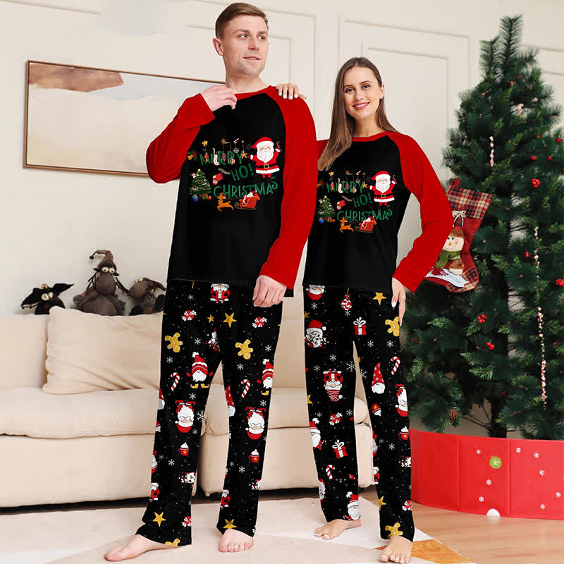 Brighthowl Christmas Santa Family Matching Loungewear Set