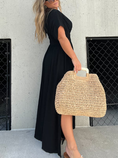 🔥Free Shipping & 50% OFF💗New fashion Slit effortless long dress