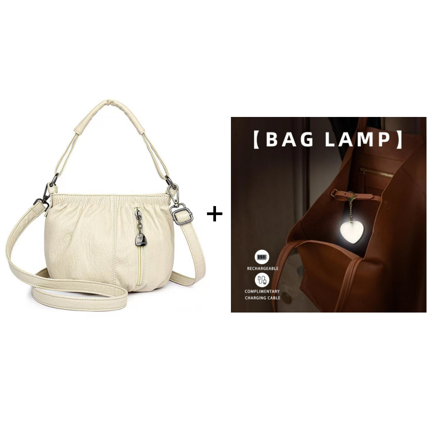 🔥Women's Retro Pleated Bucket Shoulder Bag
