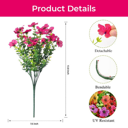 🎉 Hot Sale 50% OFF🎉Realistic UV-Resistant Outdoor Flowers – Zero Maintenance