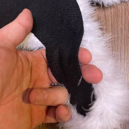 Brighthowl Aunt Bethany's Fried Cat Decorative Fur Trimmed Rug