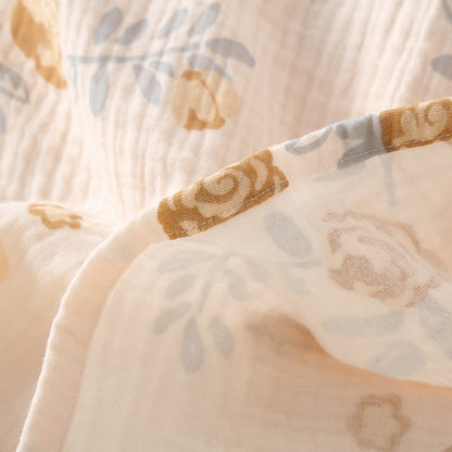 Brighthowl Rustic Rose Cotton Gauze Pajama Set