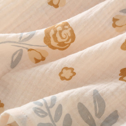 Brighthowl Rustic Rose Cotton Gauze Pajama Set