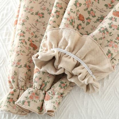 Brighthowl Vintage Rose Garden Cotton Loungewear Set